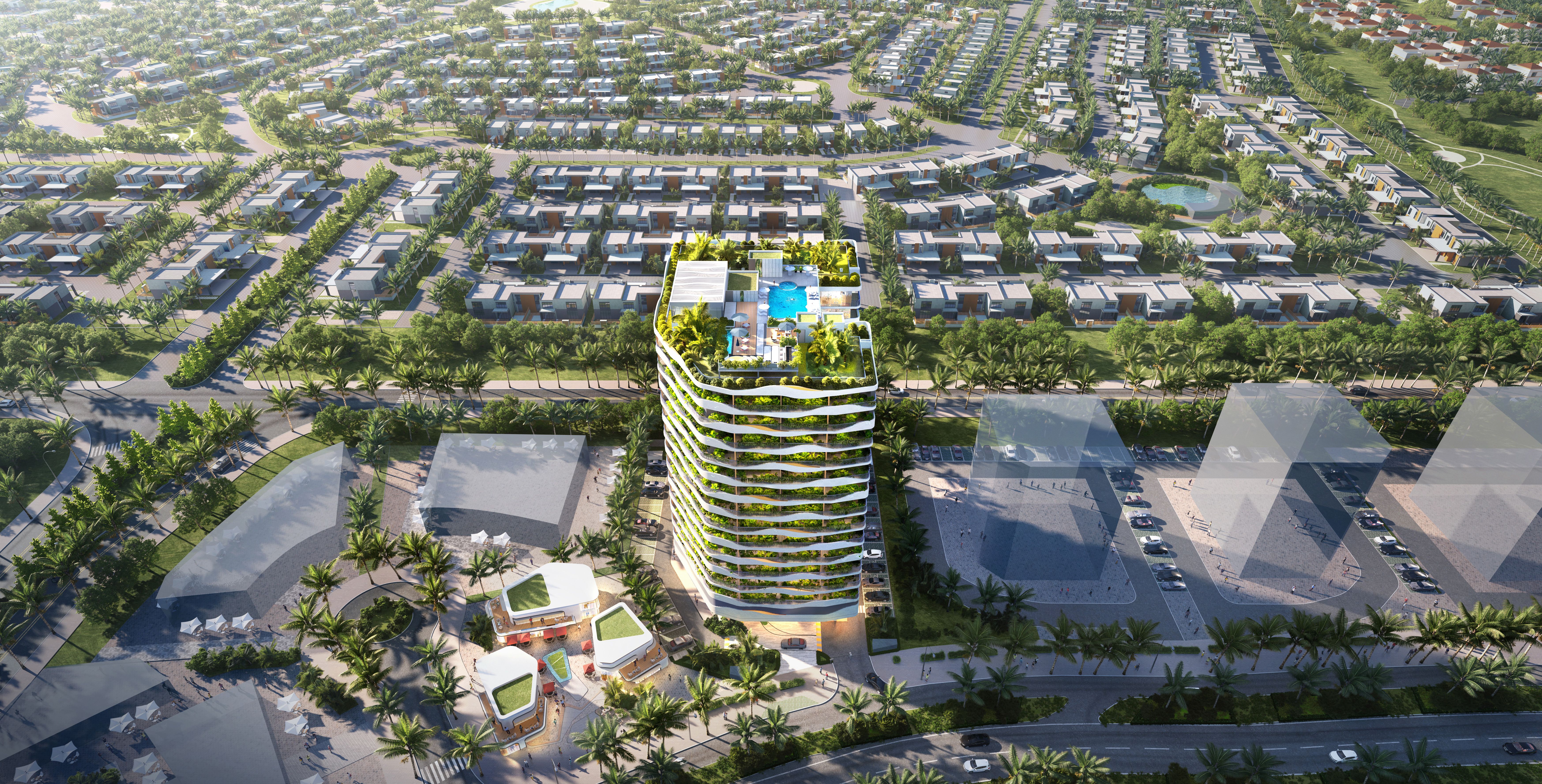 Forest City Tower II, Dubailand — Eco-Luxury Apartments by Al Helal Al Zahaby