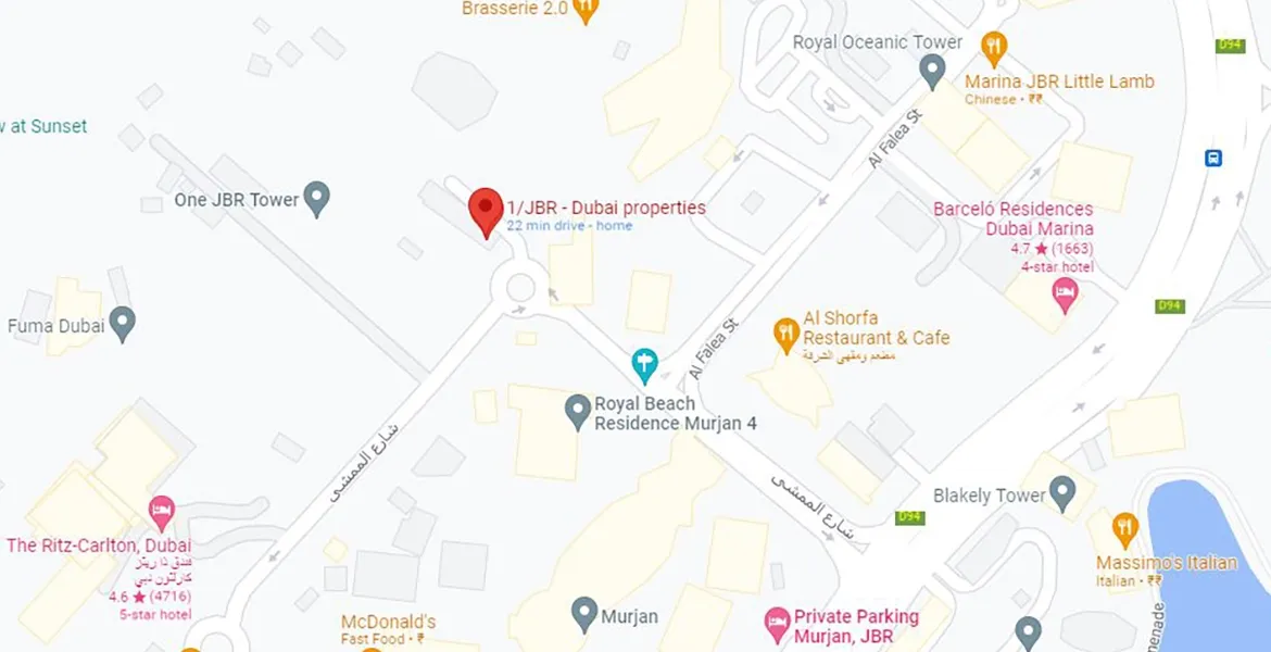 1 / JBR Map