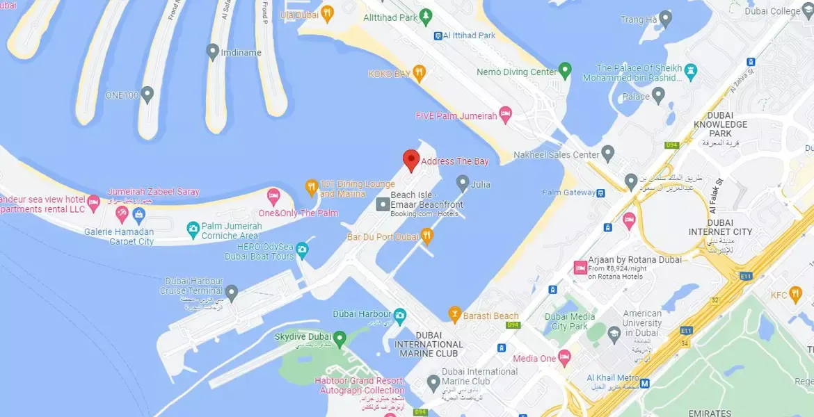 Address Residences The BayMap