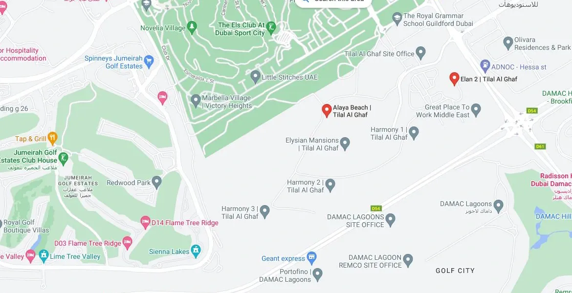 Alaya Gardens   Map