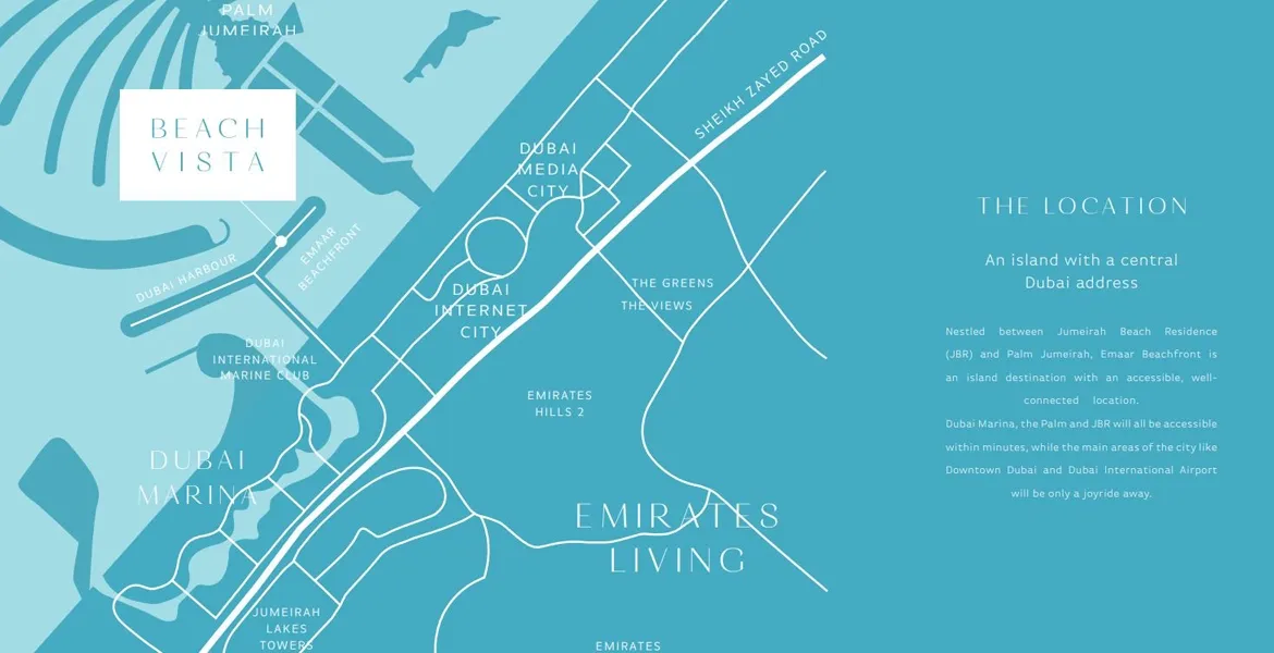 Beach Vista Tower 1Map