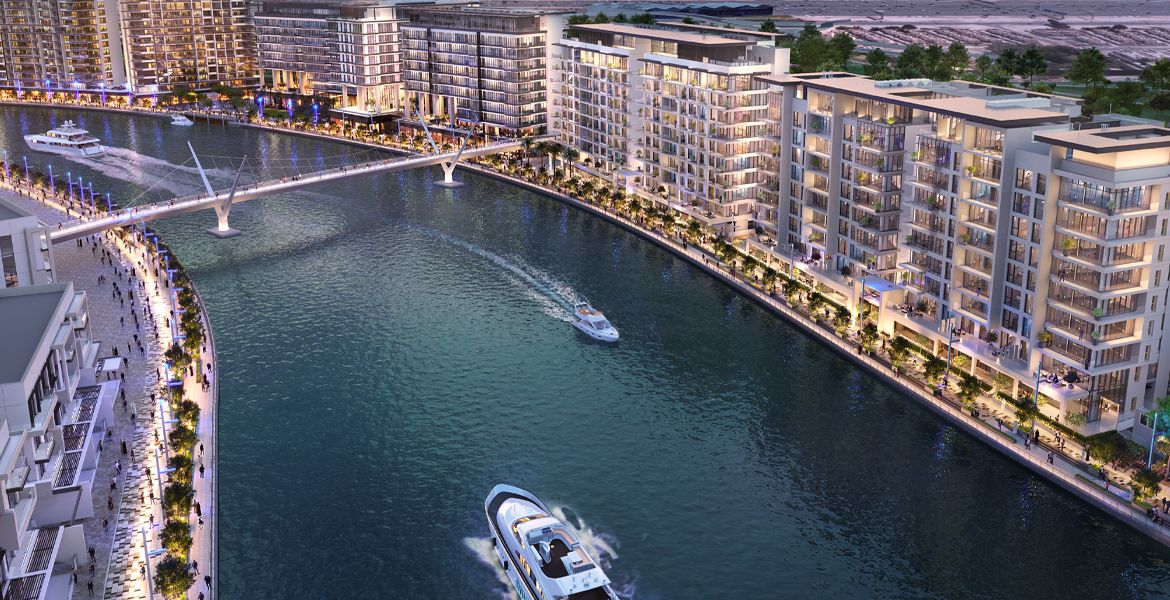 Canal Front Residences Enterance