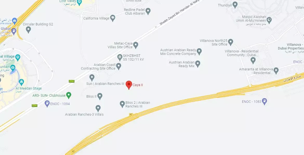 Caya Villas 2 Map