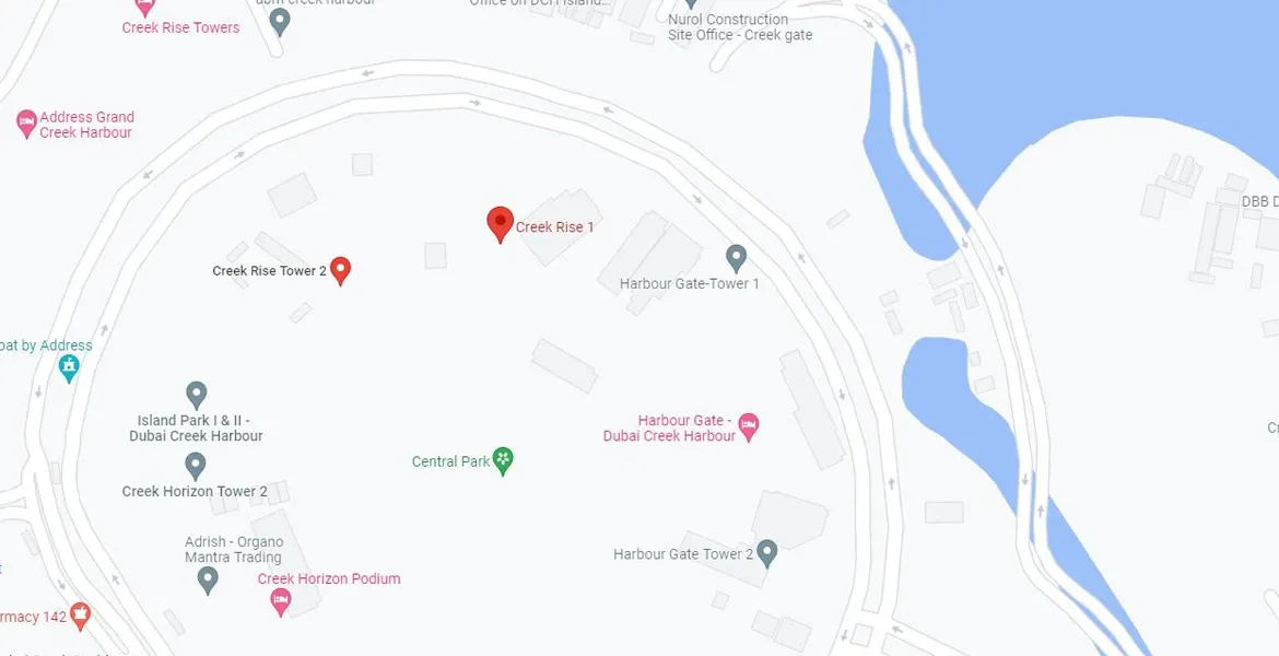 Creek Rise Apartments Map