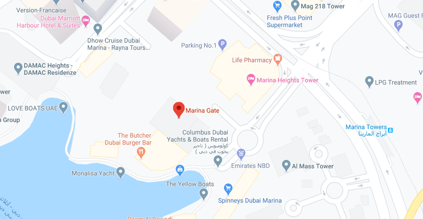 JVC Marina Gate3 Locations  