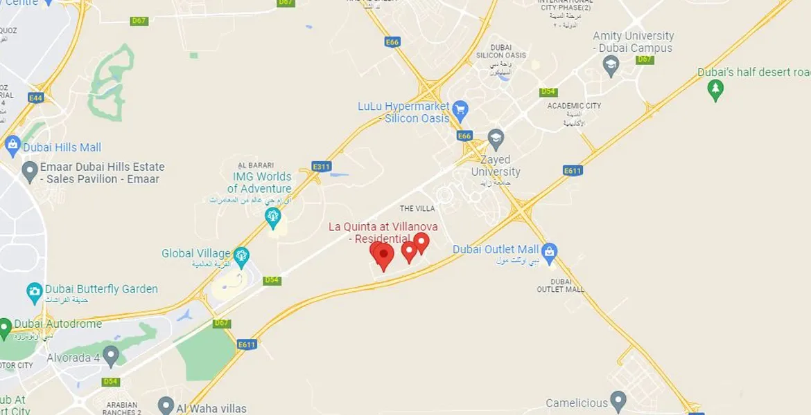  La Rosa V map 