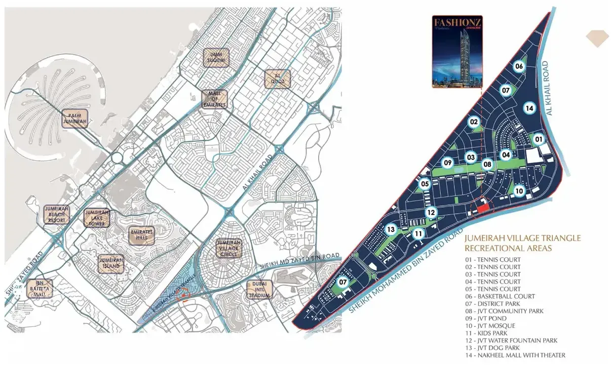 Fashionz By Danube Map