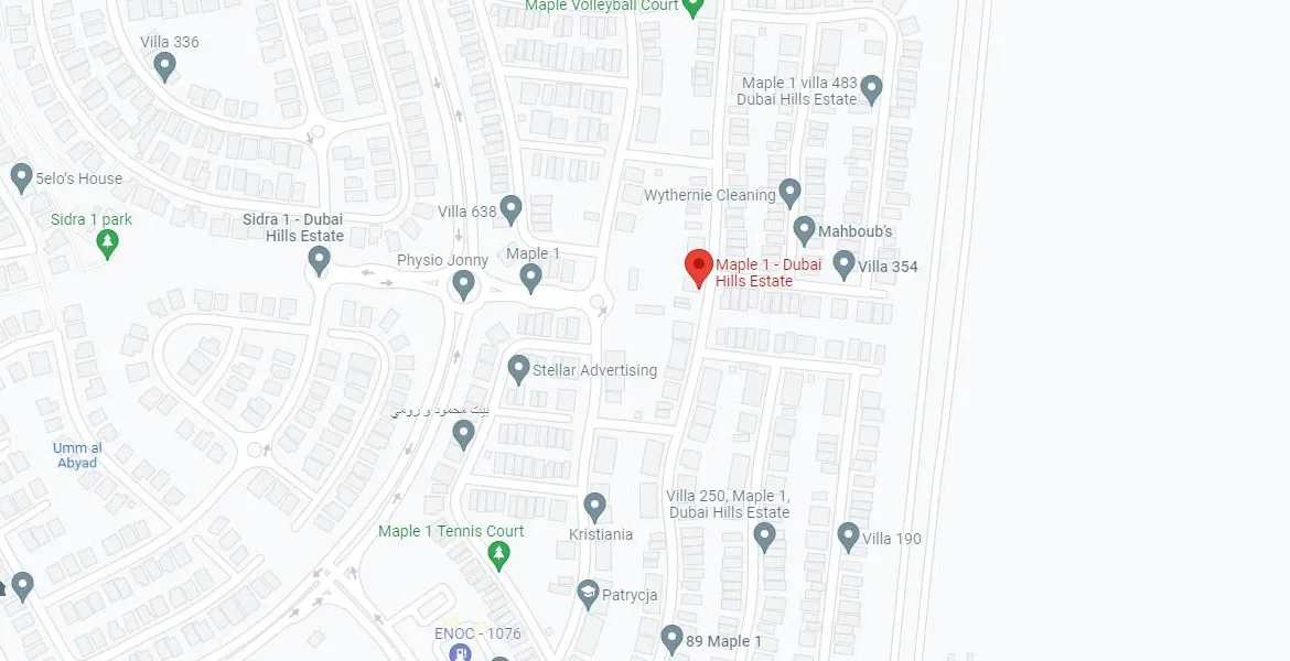 Maple townhouses Map