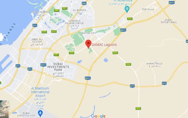 Nice Villas location