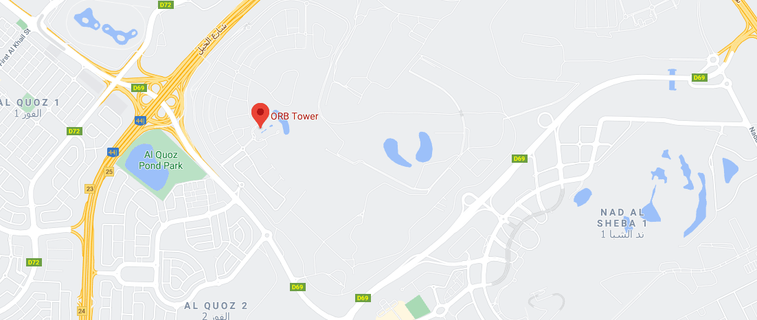 ORB Tower District One   Map