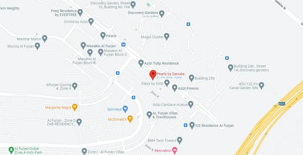 Pearlz by Danube map 