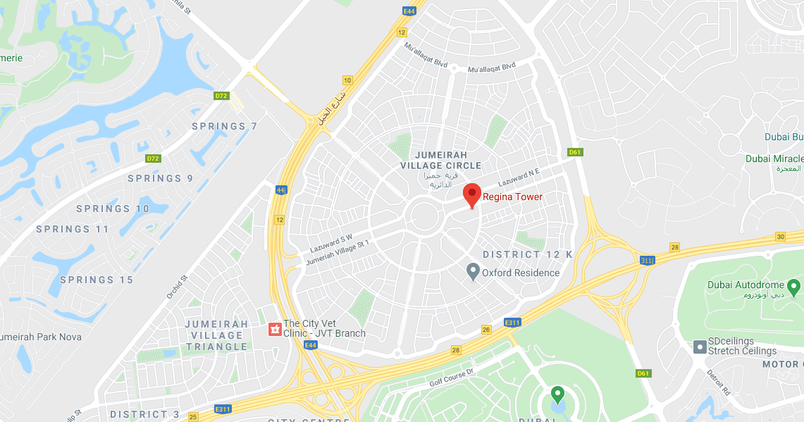 Regina Tower Map