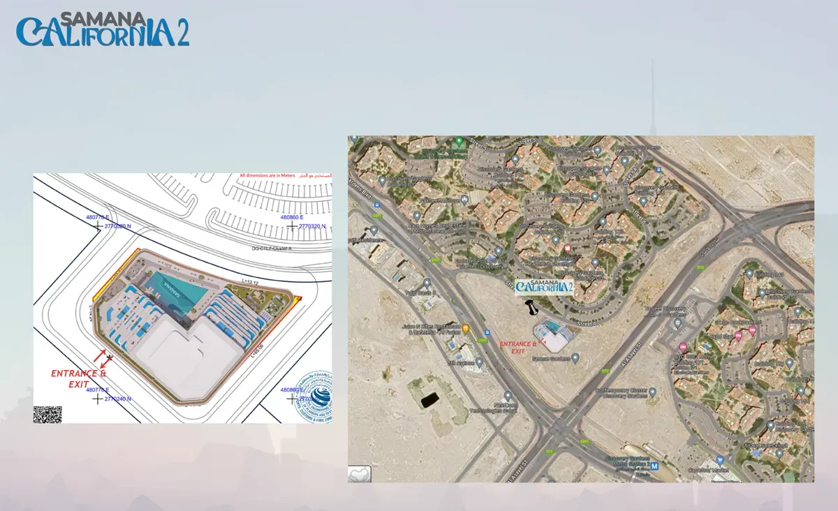 Samana California 2 Map