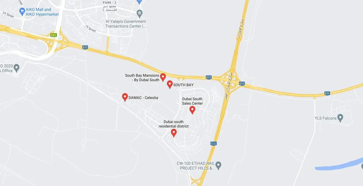 South Bay Map