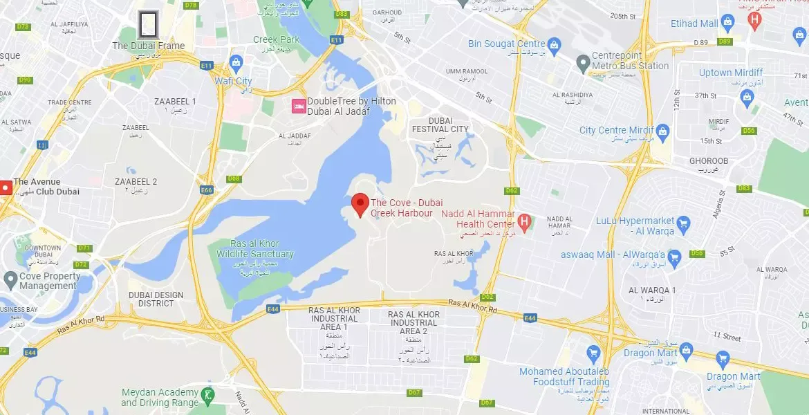 The Cove Map
