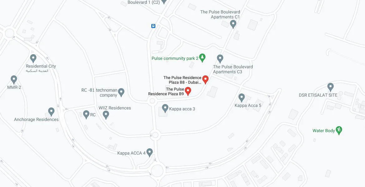 The Pulse Residential Plaza Map